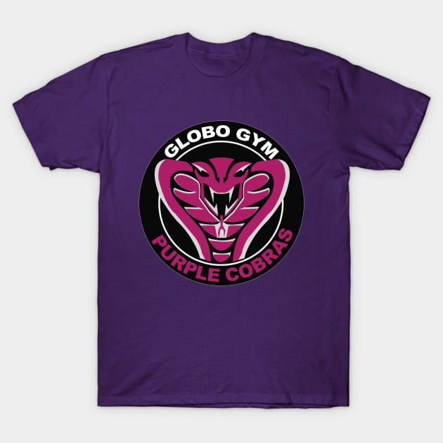 Globogym Purple Cobras T-Shirt by Meta Cortex